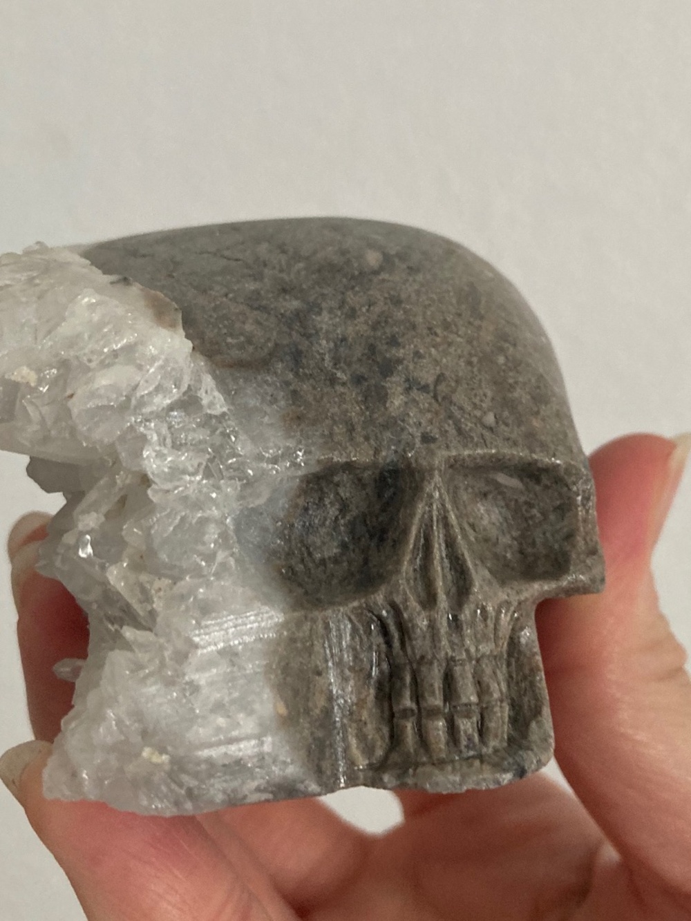 Child of Wild Resurrection Skull Geodes Skull Quartz decor quartz geode
